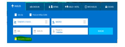 Descuentos 75% vuelos